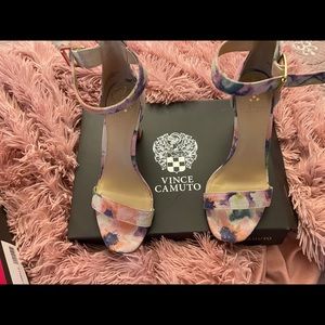 Vince Camuto Pink Multi Drflle